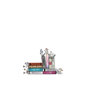Eras tour books color 2 model alb pe tricou