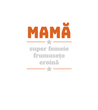 mamă, super femeie, frumusețe, eroină model negru pe tricou