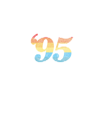 Retro Birthday 1995 model gri pe tricou