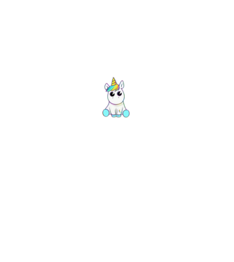 Always be yourself Unicorn model negru pe tricou