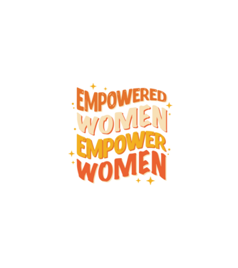 Empowered women empower women model negru pe tricou