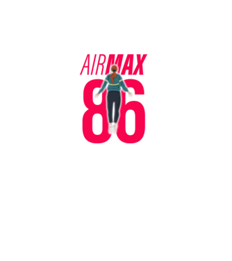 air max 86 stranger things model negru pe tricou