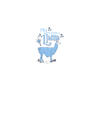 My patronus is Llama model negru pe tricou
