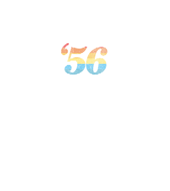 Retro Birthday 1956 model alb pe tricou