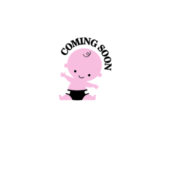 Coming soon baby model galben neon pe tricou