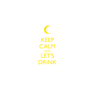 keep calm and lets drink model albastru închis pe tricou