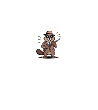 Bobrito Bandito model negru pe tricou