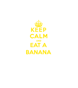 Eat banana model negru pe tricou