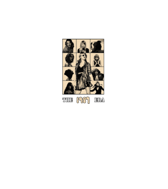 Taylor Swift ERAS peach model negru pe tricou
