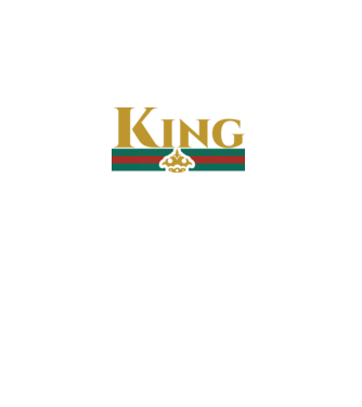 Gucci king model negru pe tricou