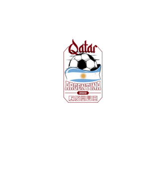 Qatar teams Argentina model negru pe tricou