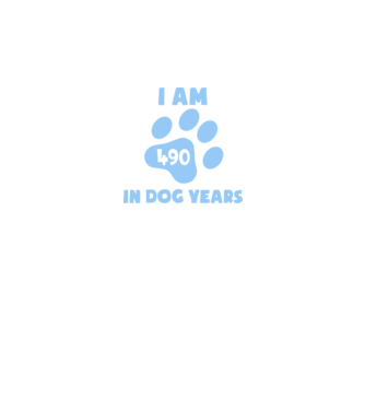 Dog Year - 490 model albastru regal pe tricou
