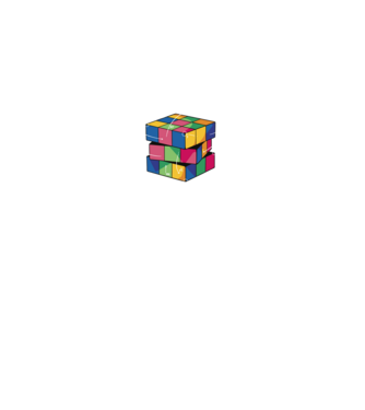 Rubik cube what part model turcoaz pe tricou
