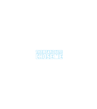 'I didn''t choose the beard life' model negru pe tricou
