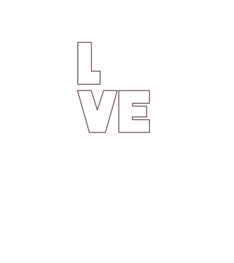 Love pingpong model negru pe tricou
