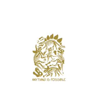 Anything is possible model negru pe tricou