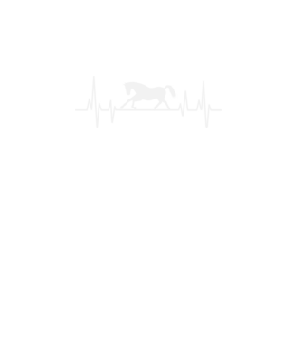 horse heartbeat model turcoaz pe tricou