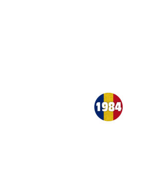 Made in 1984 model negru pe tricou