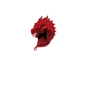 The Dragon model nisipiu pe tricou