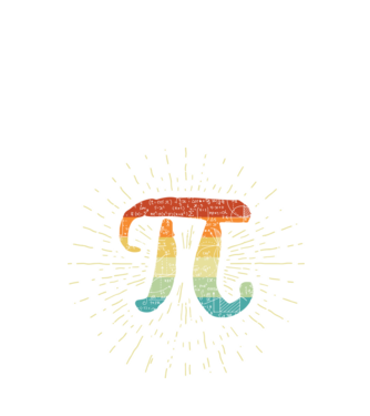 Retro Pi model negru pe tricou