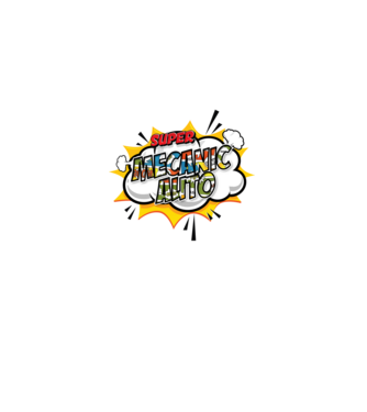 Super mecanic auto model alb pe tricou