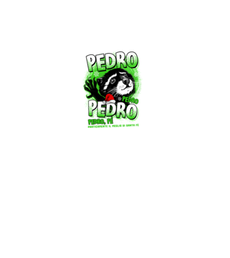 Pedro pedro christmas model negru pe tricou