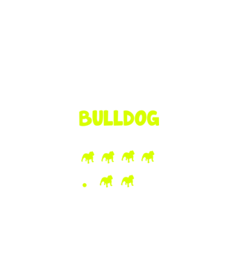 trucuri ale unui bulldog englezesc încăpățânat stai, culcă-te, întoarce-te, vino, adu, bate palma, rămâi model negru pe tricou