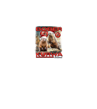 Bober kurwa christmas universe model negru pe tricou