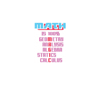 MATH magic retro prespălat model negru pe tricou