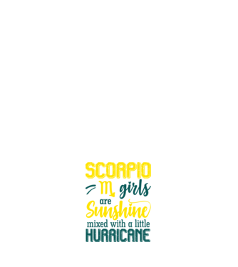Sunshine with Hurricane SCORPIO model negru pe tricou