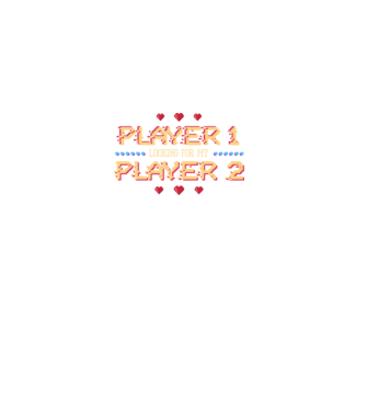 Gamer Love model negru pe tricou