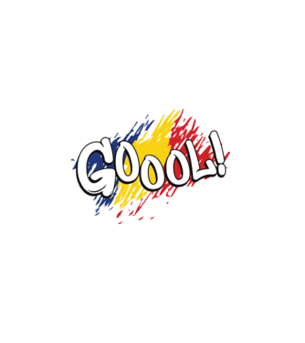 GOOOL model negru pe tricou
