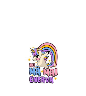 Nu mă mai enerva model negru pe tricou