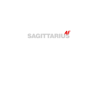 SAGITTARIUS as fuck model negru pe tricou