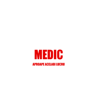 Poate că nu sunt un supererou, dar sunt MEDIC, ceea ce este aproape același lucru model negru pe tricou