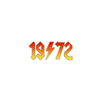 August-1972-nașterea unei legende model negru pe tricou