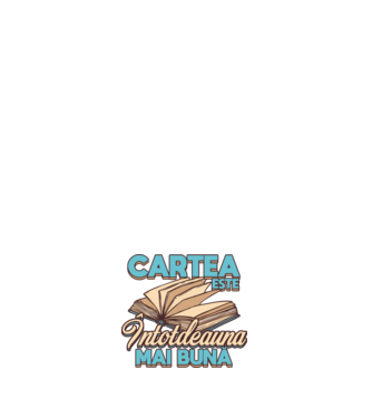 Cartea este ÎNTOTDEAUNA mai bună D7556260-01 model negru pe tricou