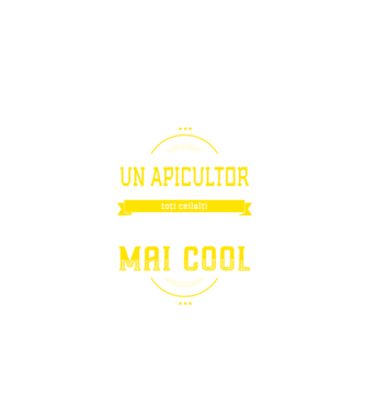 sunt un apicultor, la fel ca toți ceilalți, dar mult mai cool model negru pe tricou