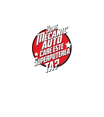 sunt mecanic auto, care este superputerea ta? model albastru regal pe tricou