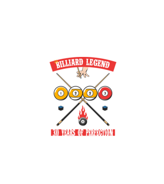 Billiard legend born in 1993 model negru pe tricou