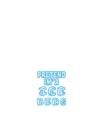 Iceberg carnaval model negru pe tricou
