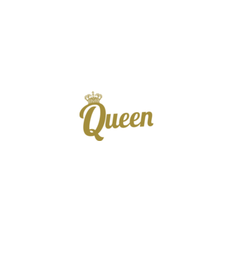 Nurse a title just above Queen model negru pe tricou
