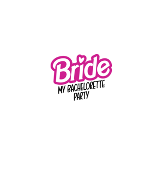 Bride Barbie model alb pe tricou