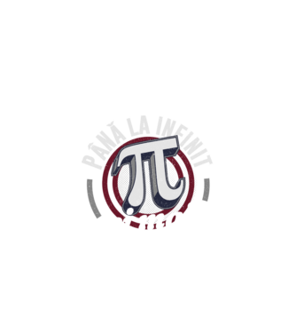 Până la infinit și mai departe! model negru pe tricou