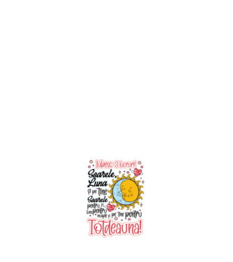 Iubesc 3 lucruri model negru pe tricou