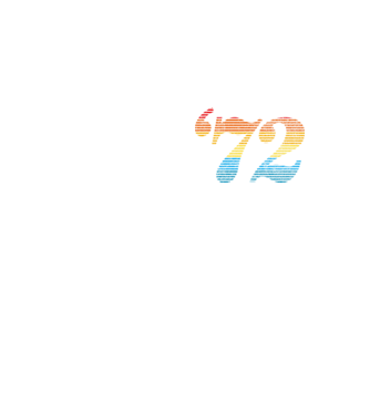 Retro Birthday 1972 model galben neon pe tricou