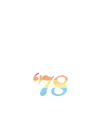 Retro Birthday 1978 model negru pe tricou