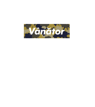 vânător model roz pe tricou