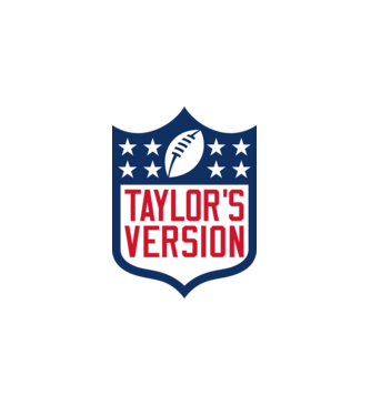 Taylor Swift football logo model alb pe tricou