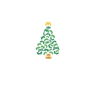 Gamer tree model negru pe tricou